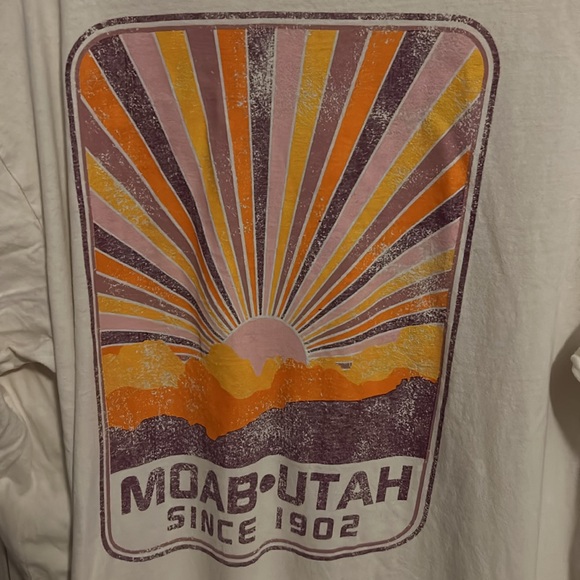 Gentle Threads XL Multi-Colored Moab Utah Long Sleeve Shirt - Picture 5 of 7